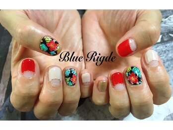 織(OLI)/ボタニカル柄