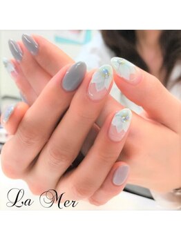 ネイルサロンラメール(La Mer)/フラワーネイル
