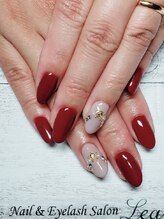 ネイルアンドアイラッシュサロン レア 千葉店(Lea)/アート４本付ジェル