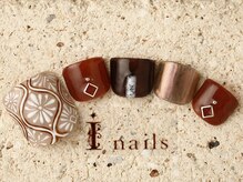 アイネイルズ 町田店(I nails)/エスニックブラウンFOOT 10480円