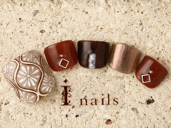 アイネイルズ 町田店(I nails)/エスニックブラウンFOOT 10480円