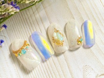 アミネイルズ(AmiNails)/クリアミラーネイル♪