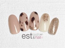 エストラッシュアンドネイル 銀座店(est lash&nail)/アニマル柄ネイル