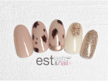 エストラッシュアンドネイル 銀座店(est lash&nail)/アニマル柄ネイル