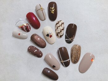 レアロット(LEALOT)/冬ネイル☆バレンタイン