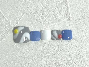 フットネイル 定額デザイン