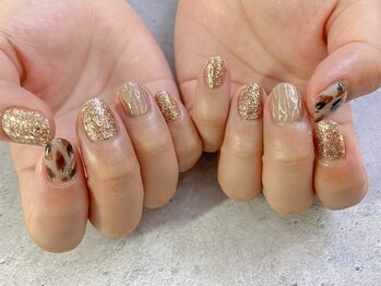 クテ 吉祥寺(qute)/nuanceレオパード☆:*+