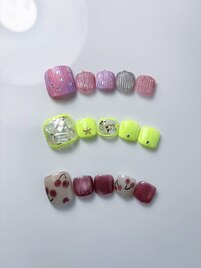 今月のキラキラ定額デザイン