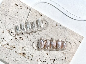 ビーネイル 名古屋志賀本通(B.nail)/ニュアンス定額 basic art/定額