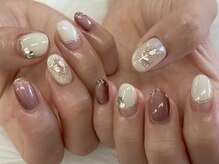 ディーネイル 池袋(D-nail)/【山崎】冬デザコン15番