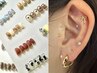 【セットメニュー】耳つぼジュエリーstandard+月定額デザイン¥12370→¥11000