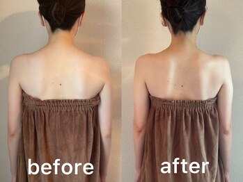 ミヌレ 大阪店(minulle)/肩甲骨が寄り美しい後ろ姿に