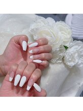 クイーンズビューティーサロン 新宿本店(Queen's beauty salon)/チップ長さ出し10本+定額コース