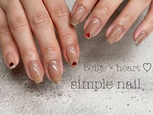 シュシュ(chouchou)/ベージュネイル