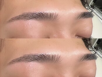 ジェム バイ ヘアータイム(gem by HAIR TIME)の写真/[メイクアドバイス付★似合わせアイブロウスタイリング¥4400]骨格,自眉を生かした似合わせ眉はプロにお任せ