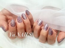 ユーネイルズ 恵比寿(Yu.NAILS.)/マイクロハートホログラム