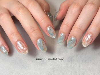 アンワインド ネイルアンドケア(unwind nails&care)/定額デザイン