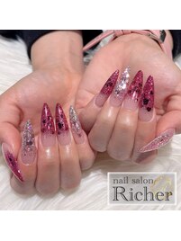 ラメグラデーション