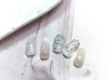 ハッピービューティー(Happy Beauty)/シックな貝殻デザイン