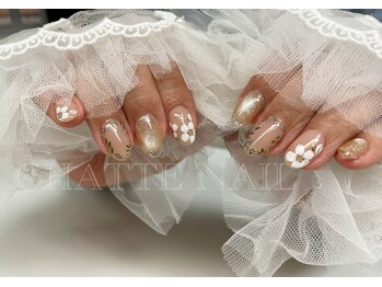 シャットネイル(CHATTE NAIL)/爪育デザインネイルCコース