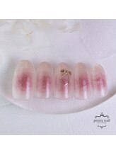 ピオニーネイル(peony nail)/3月新作濃いピンクのチークマグ