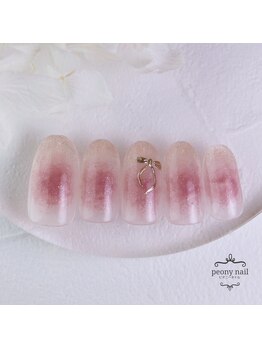 ピオニーネイル(peony nail)/3月新作濃いピンクのチークマグ