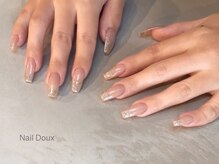 ネイル ドゥ 岡山駅前店(Nail Doux)/フラッシュフレンチネイル