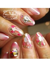 ジュジュ(Juju)/ステンドグラスネイル