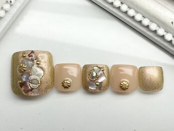 ネイリッシュサロン エー(Nailish Salon A)/エレガントフットネイル