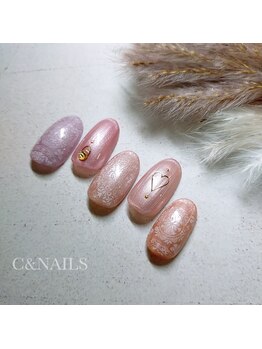 シーアンドネイルズ(C&NAILS)/定額デザイン150分