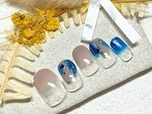 ブレス 仙台駅前本店(BLESS)/しっとり♪梅雨向けレインネイル