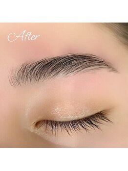 アイブロウメニューがあるサロン