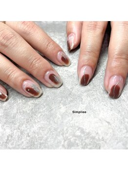 シンプリー ネイルアンドアイラッシュ 祖師谷大蔵店(Simpliee Nail&Eyelash)/【ハンド】定額ニュアンス
