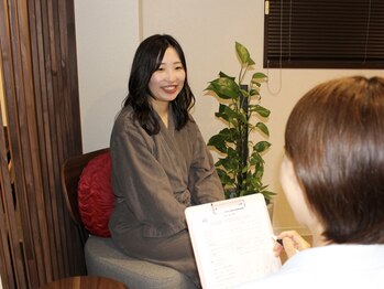 立川レディース鍼灸マッサージ はるはる/カウンセリングを大切にしてます