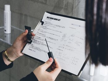 ハリウッドブロウリフト ワクシー 新宿店(HOLLYWOOD BROW LIFT WAXYYY.)/カウンセリング