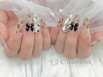 ヒョウ柄ネイル