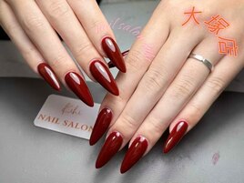 秋ネイル/ボルドー/ハロウィン