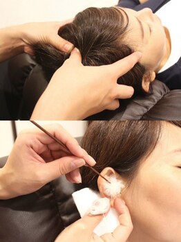 王様の耳の写真/【クリスマスキャンペ-ン先着30名様★半額】イヤ-スコ-プ診断+耳かき&耳リフレ+ヘッドスパ60分¥9900→¥4950