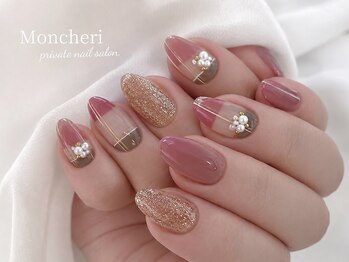 モンシェリ 皆実町店(Moucheri)の写真/【パラジェル変更可】12000円相当のデザインが、定額でお得にできます。
定額だから追加料金の不安なし♪