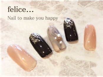 ネイルサロン フェリーチェ(felice)/【定額ネイル】¥7980