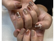 アイラッシュアンドネイル ブルーミン(Bloomin)/チェックネイル