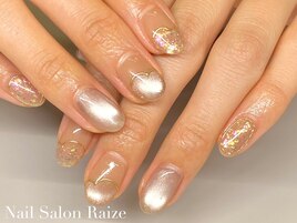ニュアンスネイル/冬ネイル