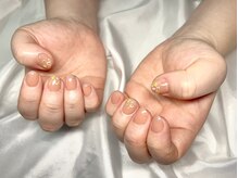 ヤシネイル(Yashi Nail)/シンプル持込　押し花