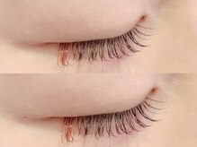 フレイムス ヘアアンドアイラッシュ 大宮東口店(Frames)/フラット120本＋目尻カラー