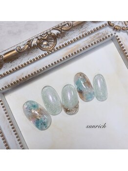 大理石ネイル