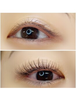 アイラッシュサロン フルール(eyelash salon FLEUR)/マツエク　グレイッシュブラウン