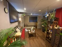 【まるでタイに来たような、を目指したアジアンテイストな内装】