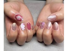 ハズグラスネイル(Haze Grass nail)/ハートビーム