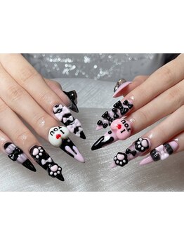 長さ出しのできるサロン