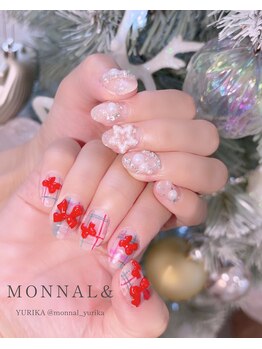 モナールアンド(MONNAL&)/Xmasネイル